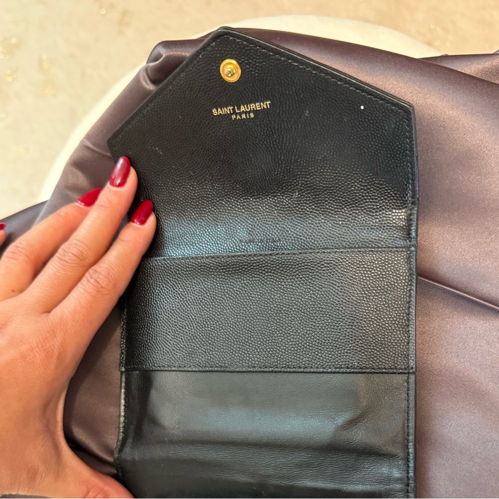 Saint Laurent Black Leather Card Holder / passport holder - Picture 5 of 6